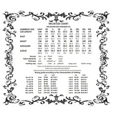 画像16: Gothic Lace Waist-Shaping Blouse / トップス【DARK IN LOVE】 (16)