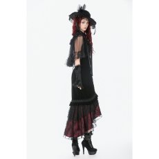 画像8: Gothic Elegant Velvet Mermaid Skirt / スカート【DARK IN LOVE】 (8)