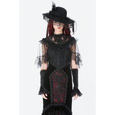 画像6: Gothic Elegant Velvet Mermaid Skirt / スカート【DARK IN LOVE】 (6)