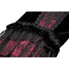 画像13: Gothic Elegant Velvet Mermaid Skirt / スカート【DARK IN LOVE】 (13)