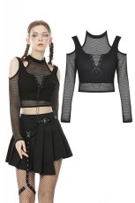 画像1: Punk street alternative net splicling / トップス【DARK IN LOVE】 (1)