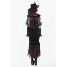 画像9: Gothic Elegant Velvet Mermaid Skirt / スカート【DARK IN LOVE】 (9)