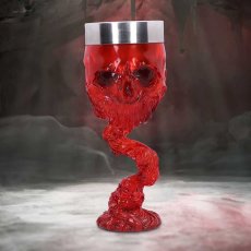 画像1: 🔥SALE🔥Soul Spirit Fire Goblet / Red / 魂炎聖杯 / グラス【NEMESIS NOW】 (1)