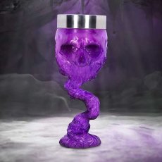 画像1: 🔥SALE🔥Soul Spirit Fire Goblet / Purple / 魂魔聖杯 / グラス【NEMESIS NOW】 (1)