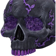 画像7: Rose Geode Skull / 紫薔薇髑髏 / オーナメント【NEMESIS NOW】 (7)
