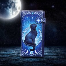 画像1: Feline Constellation Embossed Purse / 黒猫天体 / 財布【NEMESIS NOW】 (1)