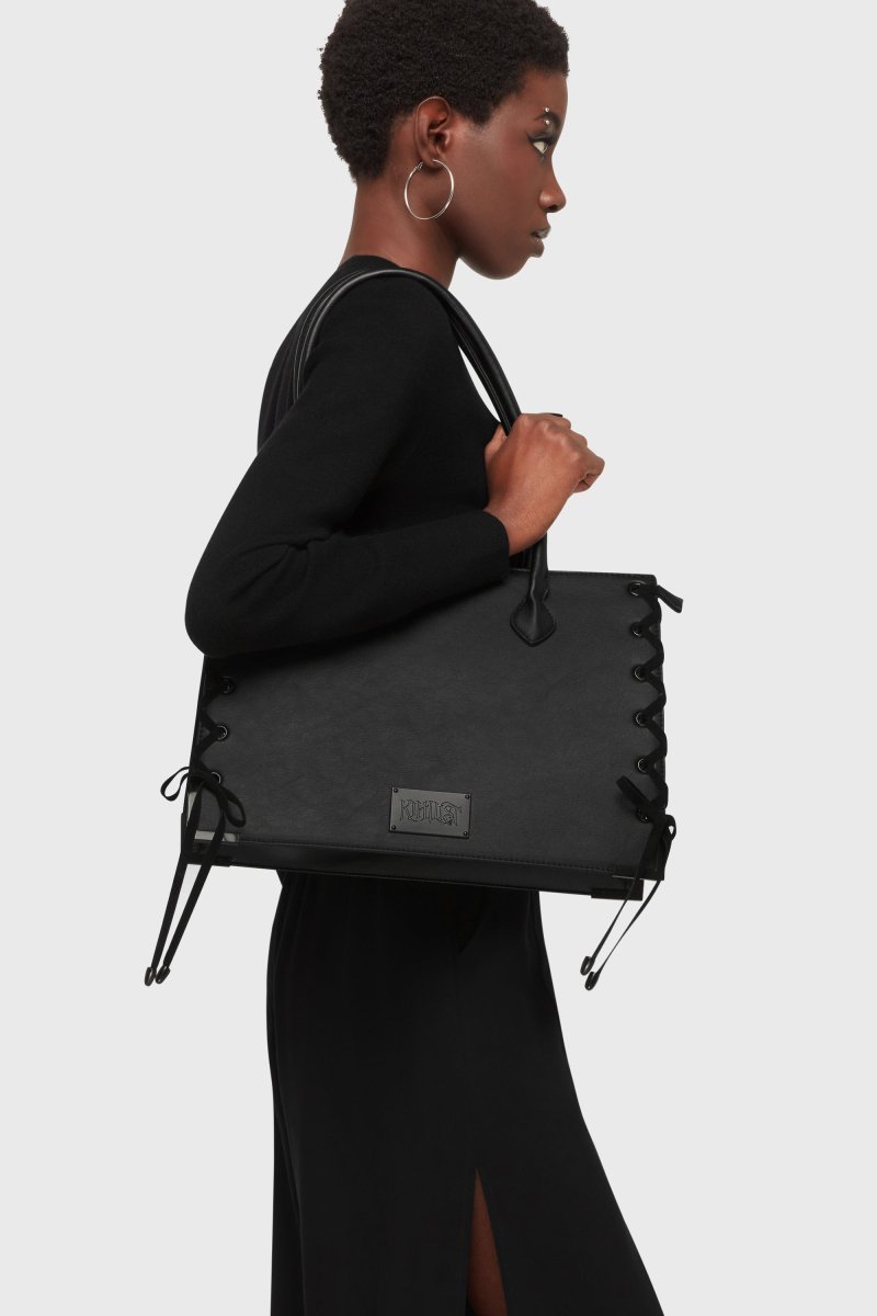 画像2: Last Rite Handbag / ハンドバッグ【KIHILIST】 (2)