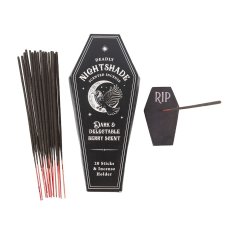 画像2: Deadly Nightshade INCENSE STICK PACKS / スティック / お香立てセット【GOTHIC HOMEWARE】 (2)
