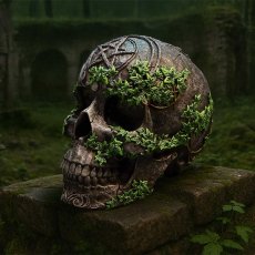 画像9: Aged Pentagram Skull / オーナメント【NEMESIS NOW】 (9)