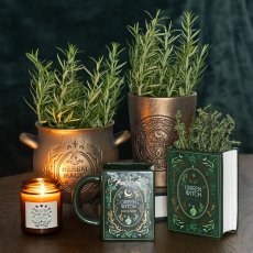 画像5: Green Witch Book Shaped Vase / 花瓶【GOTHIC HOMEWARE】 (5)