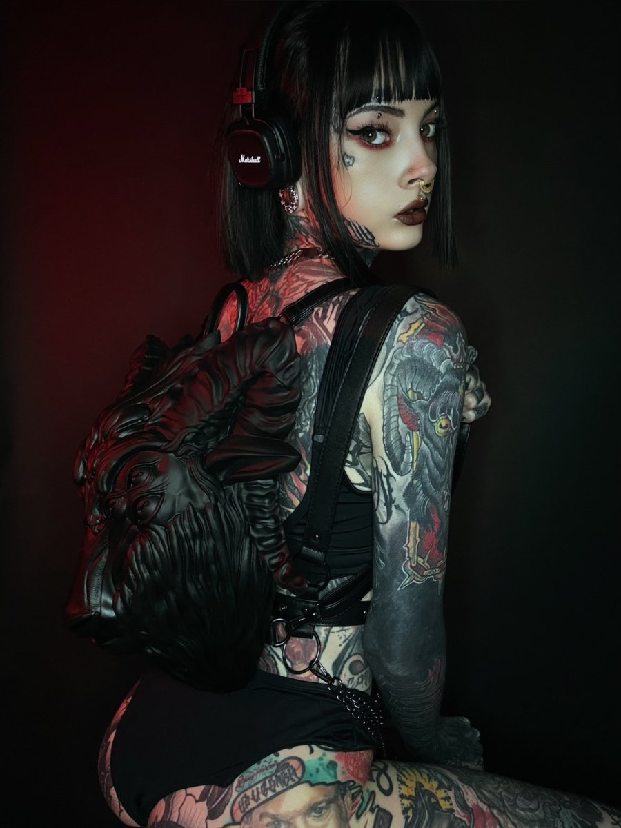 画像17: DOOMRIDER  / バフォメット / バックパック【KILL STAR】 (17)