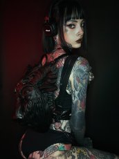 画像17: DOOMRIDER  / バフォメット / バックパック【KILL STAR】 (17)