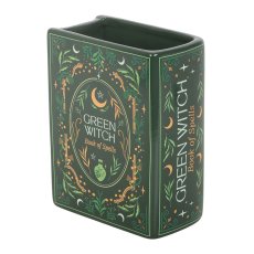 画像4: Green Witch Book Shaped Vase / 花瓶【GOTHIC HOMEWARE】 (4)