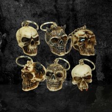 画像1: Skull Keyrings 3cm / 髑髏 / ランダムキーホルダー【NEMESIS NOW】 (1)