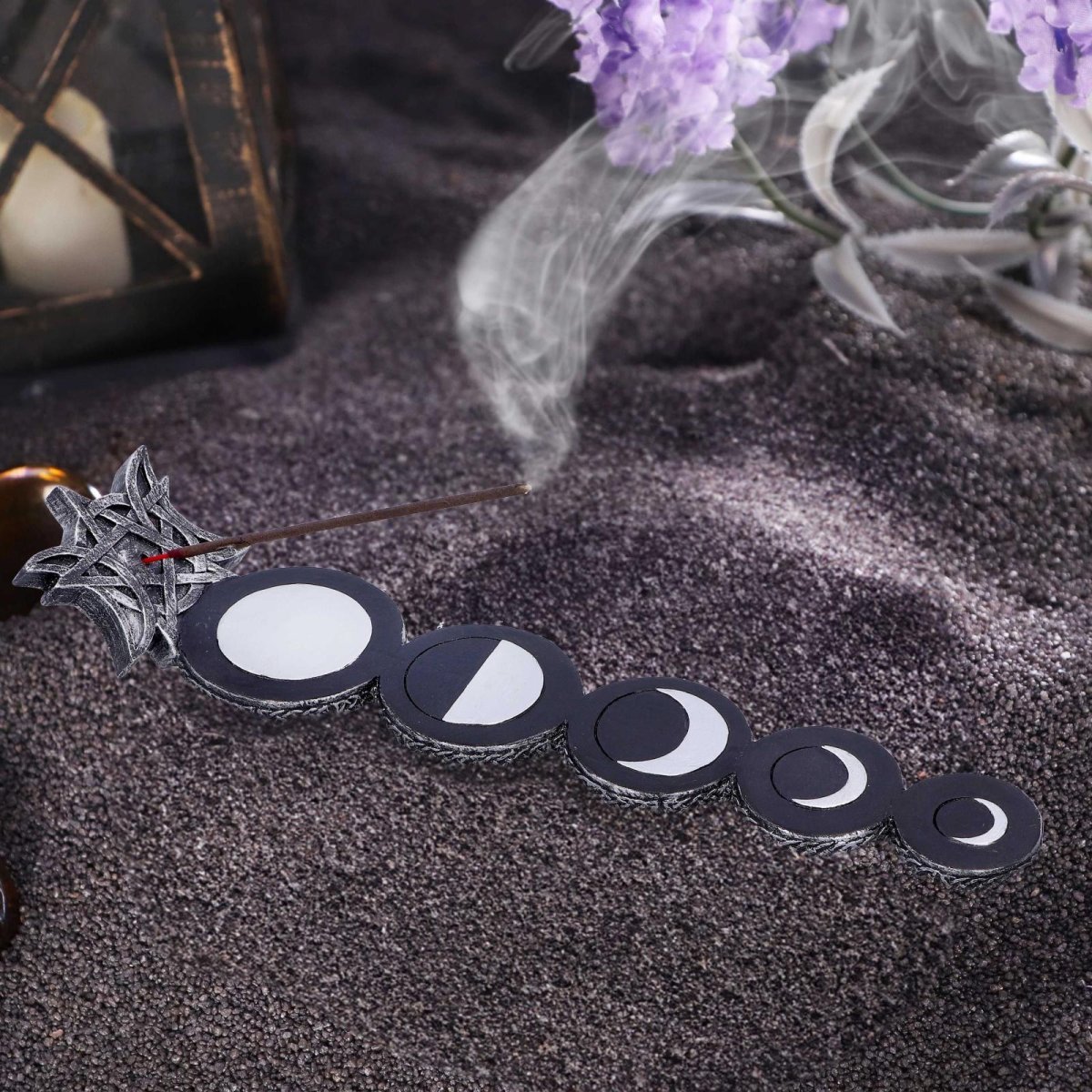 画像1: 🔥SALE🔥Phases of the Moon Incense Burner / 月の祭壇 / インセンスホルダー【NEMESIS NOW】 (1)