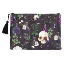 画像2: Venom & Vines Print Makeup Bag / ポーチ【GOTHIC HOMEWARE】 (2)