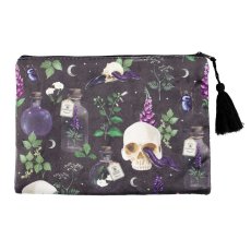 画像4: Venom & Vines Print Makeup Bag / ポーチ【GOTHIC HOMEWARE】 (4)