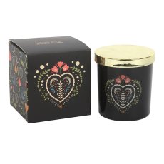 画像2: Midnight Bloom Black Scented Candle / French Tulip  / 蓋付きアロマキャンドル【GOTHIC HOMEWARE】 (2)