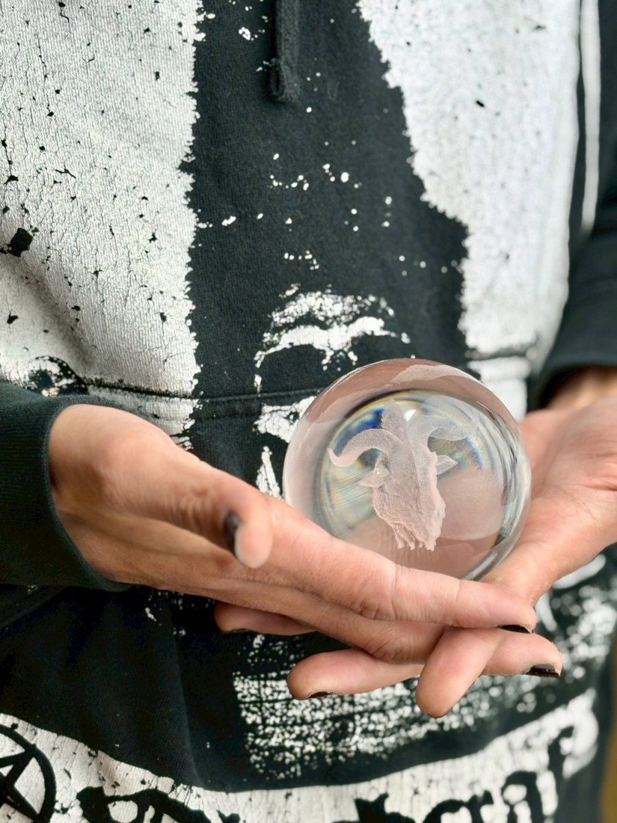 画像4: Baphomet Crystal Ball / クリスタルボール【KILL STAR】 (4)