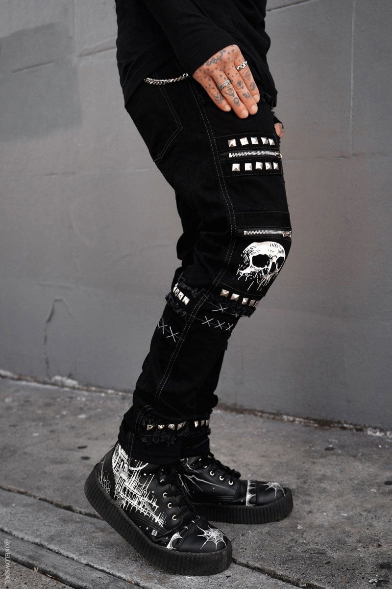 画像13: War Machine Exposed Stitch Pants / パンツ【VampireFreaks】 (13)
