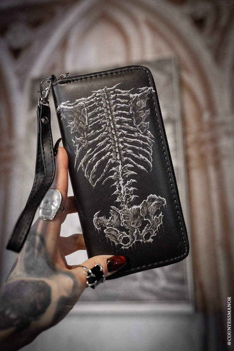 画像1: Dead Inside Skeleton Wallet / スケルトン / お財布【VampireFreaks】 (1)