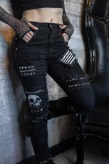 画像1: War Machine Exposed Stitch Pants / パンツ【VampireFreaks】 (1)