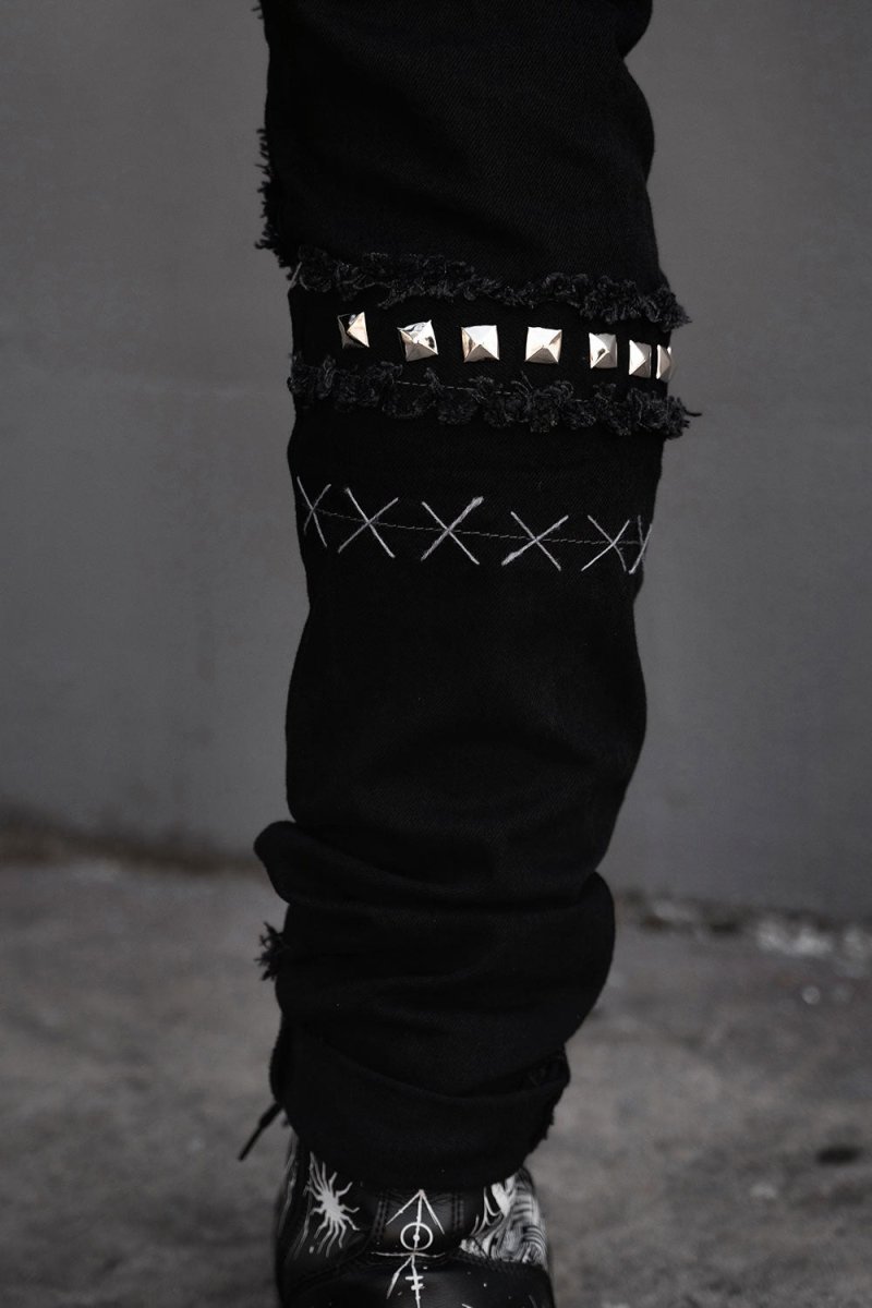 画像19: War Machine Exposed Stitch Pants / パンツ【VampireFreaks】 (19)