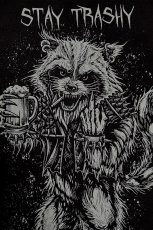 画像4: Trash Raccoon / Ｔシャツ【VampireFreaks】 (4)