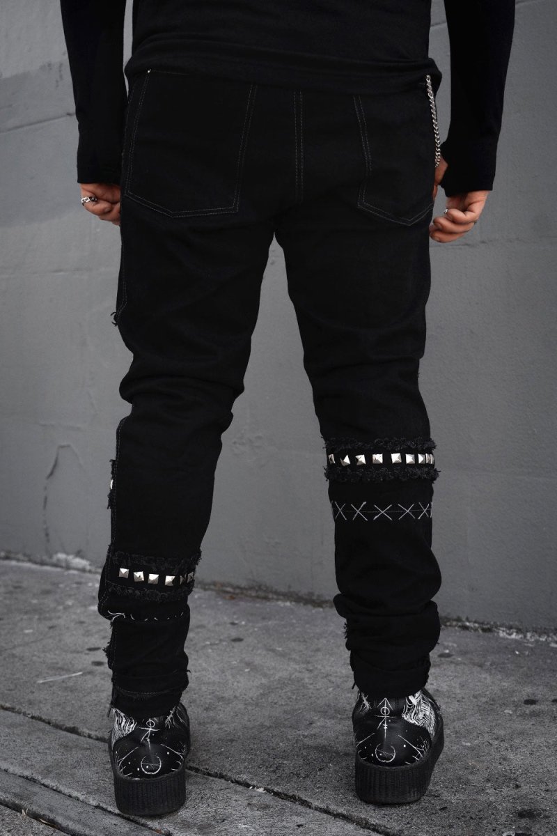画像14: War Machine Exposed Stitch Pants / パンツ【VampireFreaks】 (14)
