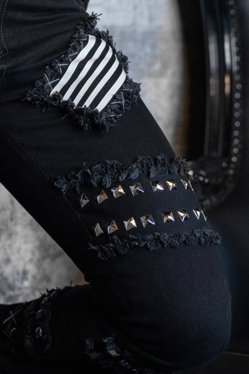 画像8: War Machine Exposed Stitch Pants / パンツ【VampireFreaks】 (8)