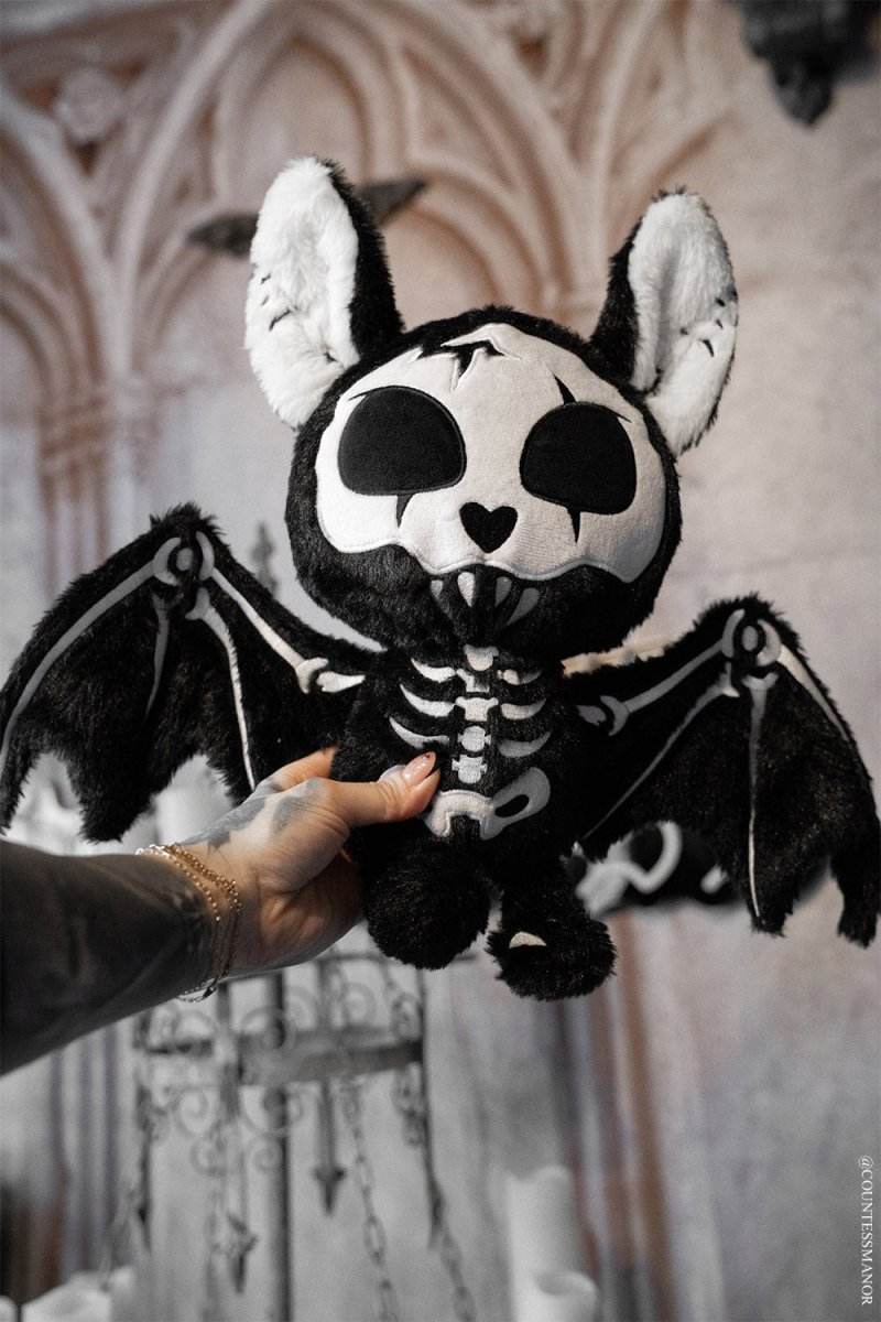 画像1: Skelebat Plush Toy / ぬいぐるみ【VampireFreaks】 (1)