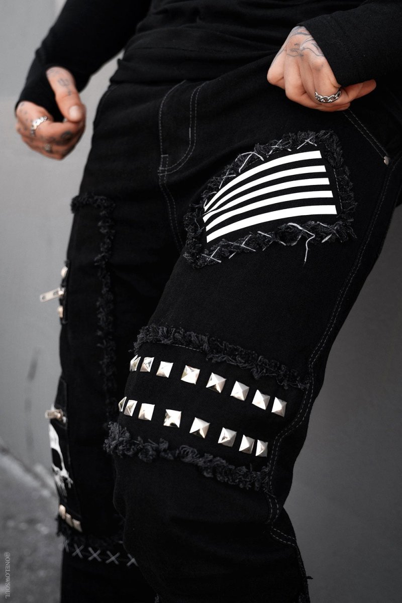 画像17: War Machine Exposed Stitch Pants / パンツ【VampireFreaks】 (17)