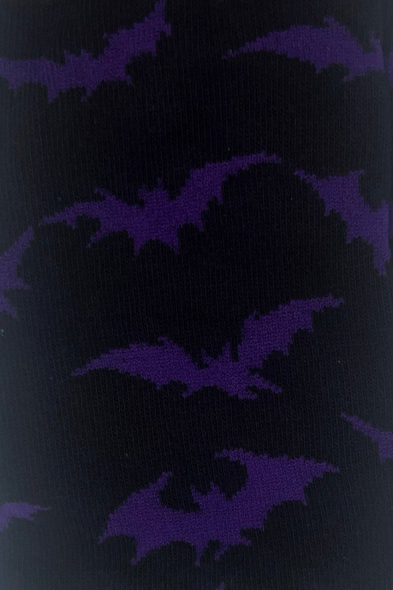 画像5: Creepy Crew Socks / Purple Bats / ソックス【VampireFreaks】 (5)