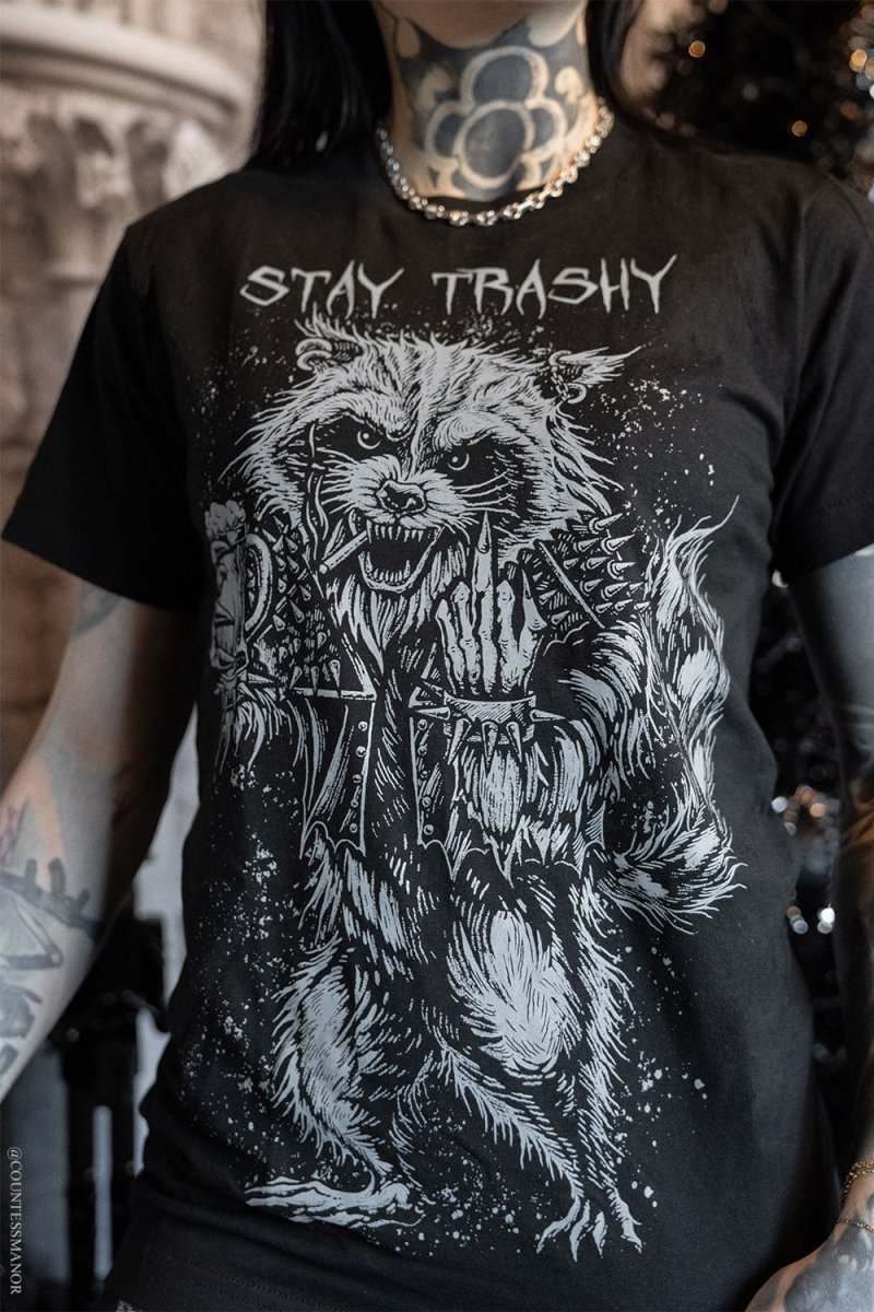 画像3: Trash Raccoon / Ｔシャツ【VampireFreaks】 (3)
