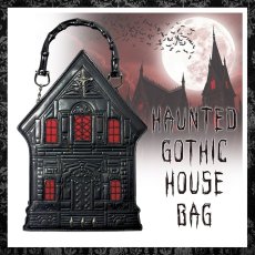 画像1: Haunted Gothic House Bag / 幽霊屋敷 / ショルダー / ハンドバッグ (1)