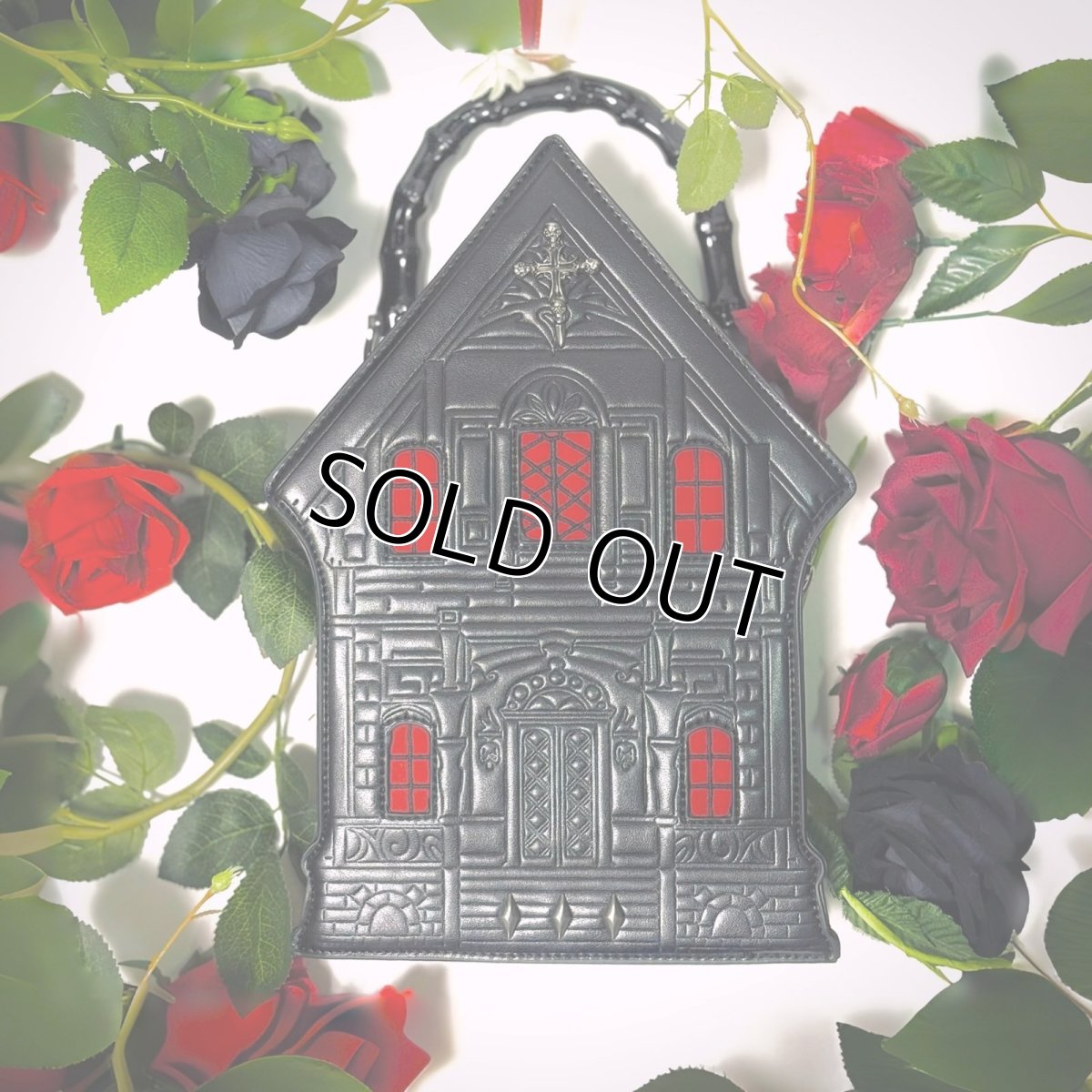 画像2: Haunted Gothic House Bag / 幽霊屋敷 / ショルダー / ハンドバッグ (2)