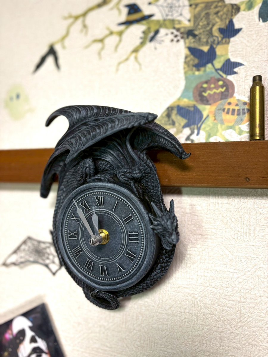 画像9: 🔥SALE🔥Time to Burn 20.5cm / 壁掛け時計【NEMESIS NOW】 (9)