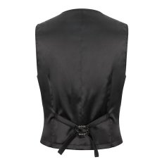 画像9: 【Mens】Gothic dark pattern black vest / ベスト【Devil Fashion】 (9)