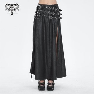 🔥SALE🔥Side straps Thigh mesh women's leather trousers / レザー