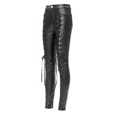 画像9: stretchy matte leather pants / レザーパンツ【Devil Fashion】 (9)