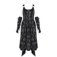 画像6: Punk Mist Velvet Dress / ワンピース アームスリーブセット【Devil Fashion】 (6)