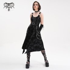 画像3: Punk Mist Velvet Dress / ワンピース アームスリーブセット【Devil Fashion】 (3)