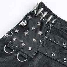 画像11: Stretchy glazed /レザーロングスカート【Devil Fashion】 (11)