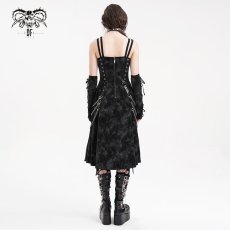 画像5: Punk Mist Velvet Dress / ワンピース アームスリーブセット【Devil Fashion】 (5)