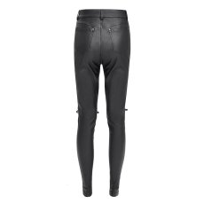 画像9: Thigh-drawn punk trousers / レザーパンツ【Devil Fashion】 (9)