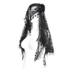 画像9: Gothic lace veil / ベール【Devil Fashion】 (9)