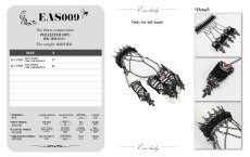 画像5: Gothic lace nails / フィンガーカバー付きブレスレット【Devil Fashion】 (5)