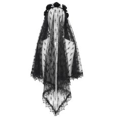 画像10: Gothic lace veil / ベール【Devil Fashion】 (10)