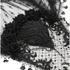 画像11: Gothic lace veil / ベール【Devil Fashion】 (11)