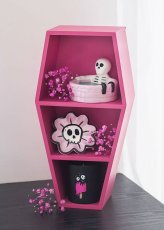 画像7: Pink Coffin Shelf / ラック【GOTHIC HOMEWARE】 (7)